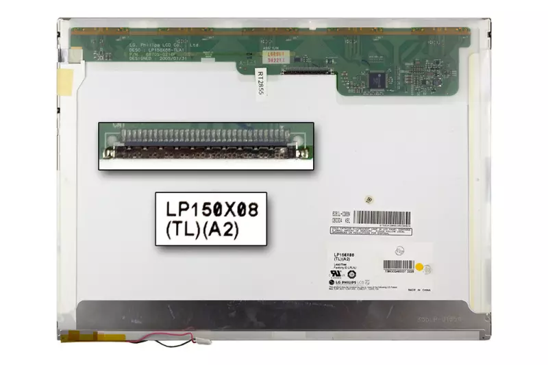 LG LP150X08-TLA2 15 inch XGA CCFL használt matt kijelző