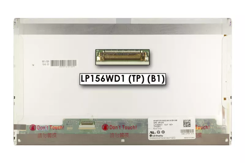 LG LP156WD1-TPB1 1600x900 eDP HD+ LED matt használt kijelző  