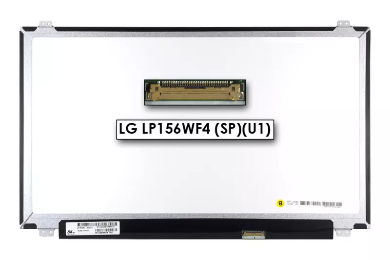 Toshiba Satellite L50-B fényes laptop kijelző 1920x1080 (Full HD) beszerelési lehetőséggel