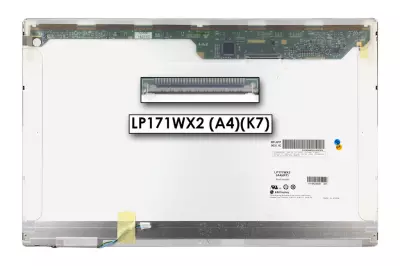 LG LP171WX2-A4K7 17' 1440*900 WXGA+ használt fényes kijelző