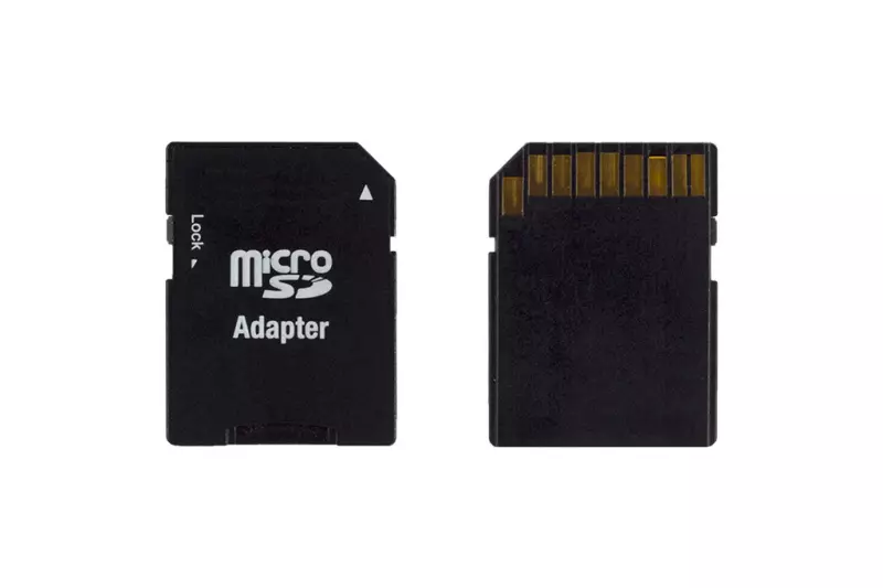 Micro SD kártya átalakító, adapter.