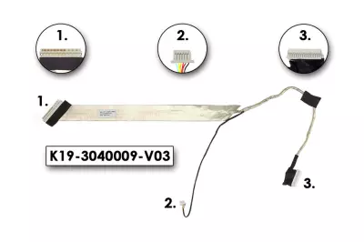 MSI VR630X használt kijelző kábel (K19-3040009-V03)