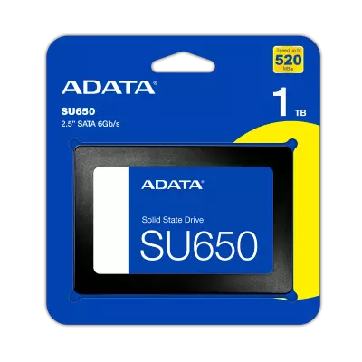 1TB ADATA Ultimate SU650 SSD meghajtó | 3 év garancia!