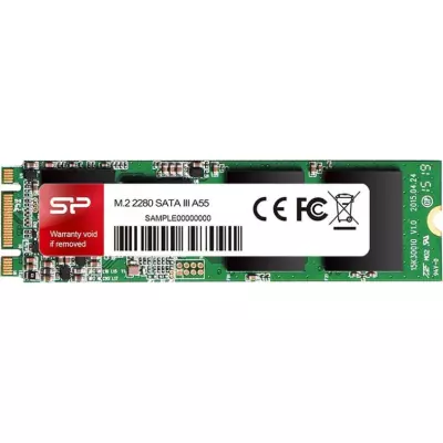 Silicon Power A55 1TB M.2 SATA SSD kártya, (2280) (SP001TBSS3A55M28)