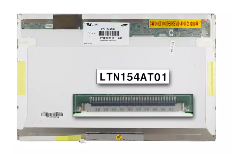 Samsung LTN154AT01 15,4 inch CCFL WXGA használt fényes kijelző