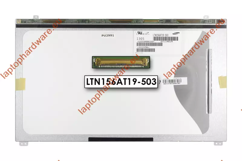 Samsung LTN156AT19-001 1366x768 használt HD Slim LED matt kijelző