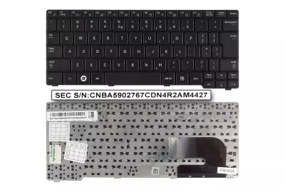 Samsung N sorozat N150 fekete UK angol laptop billentyűzet