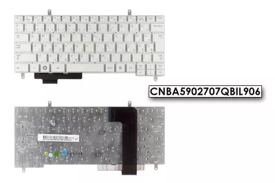 Samsung N210, N220 MAGYAR fehér laptop billentyűzet, CNBA5902707QBIL906