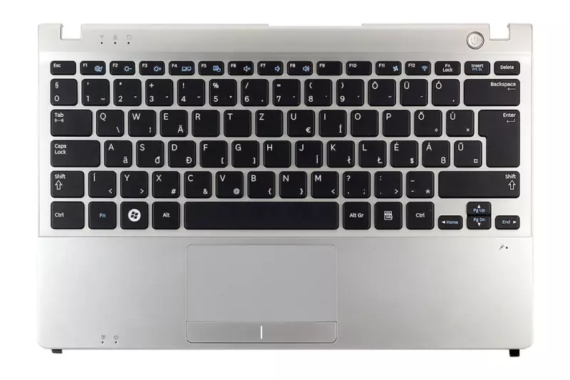 Samsung NP NP350U2B ezüst-fekete magyar laptop billentyűzet