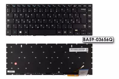 Samsung NP NP450R4V fekete magyar laptop billentyűzet