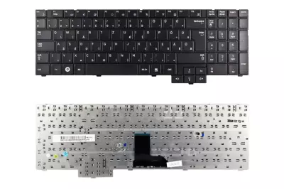 Samsung P sorozat P580 fekete magyar laptop billentyűzet