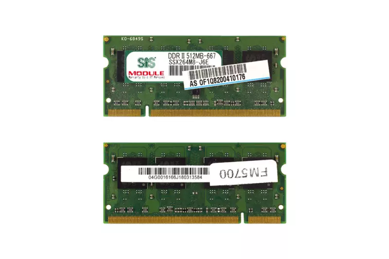SIS 512MB DDR2 667MHz használt memória Asus 