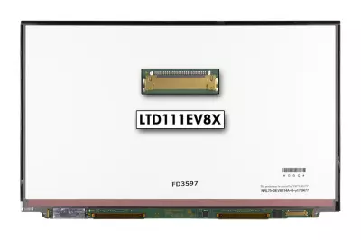 Gyári új matt 11.1' HD (1366x768) LED Slim kijelző (csatlakozó: 30 pin - jobb) LTD111EV8X