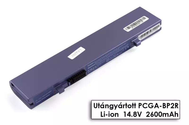 Sony Vaio PCGA-R505, PCGA-Z505, PCV-P101 helyettesítő új 4 cellás lila akkumulátor (PCGA-BP2R)