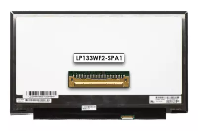 Gyári új matt 13.3'' FHD (1920x1080) eDP IPS LED LCD kijelző (LP133WF2-SPA1)