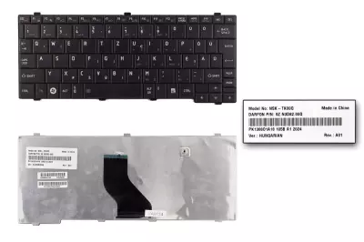 Toshiba Mini NB505 sorozat fekete magyar laptop billentyűzet