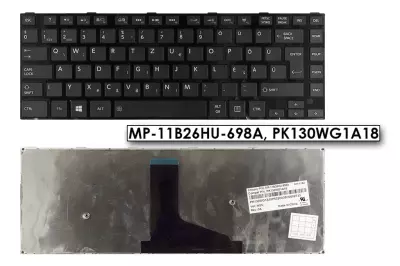 Toshiba Satellite C45 fekete magyar laptop billentyűzet