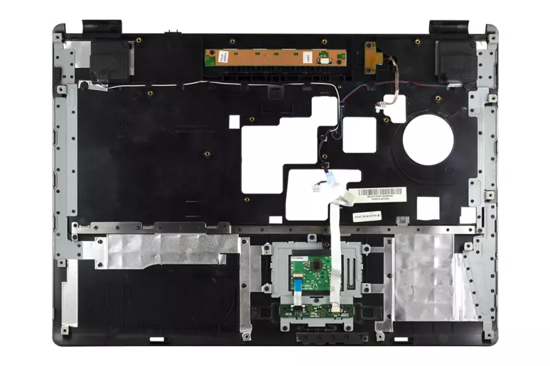 Toshiba Satellite L350 használt felső fedél touch paddal ,média vezérlővel, stereo hangszóróval (V000140190)