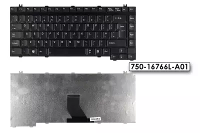 Toshiba Tecra S10 fekete US angol laptop billentyűzet