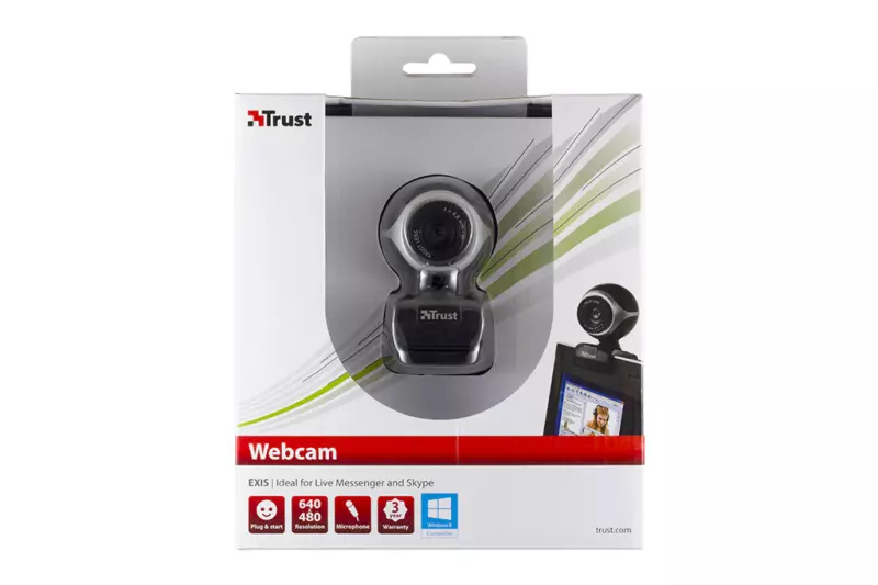 Trust Exis USB-s webkamera (17003)