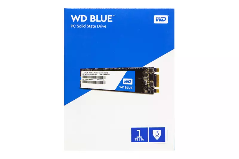Western Digital 1TB M.2 (2280) SATA SSD (WDS100T1B0B) | Ingyenes beszereléssel!