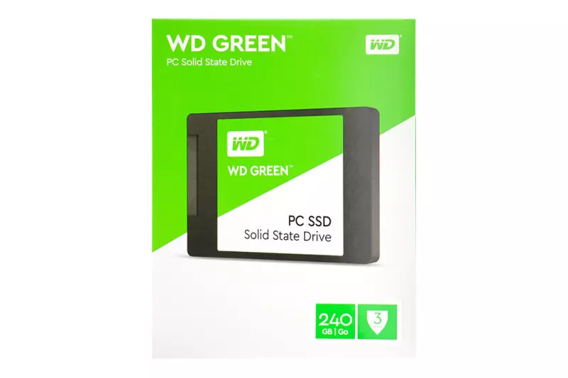 Western Digital Green 240GB SSD meghajtó (WDS240G1G0A) | 3 év garancia! | Ingyenes beszereléssel!