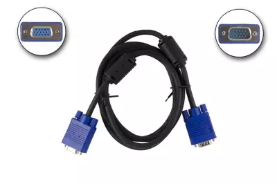 Wiretek 1,8m-es VGA monitor hosszabbító kábel apa/anya, PV11E