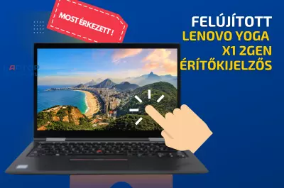 Lenovo ThinkPad X1 Yoga 2. generáció | 14 colos FHD érintőképernyő | Intel Core i5-7300U | 8GB memória | 256GB SSD | MAGYAR BILLENTYŰZET | Windows 10 PRO + 2 év garancia!
