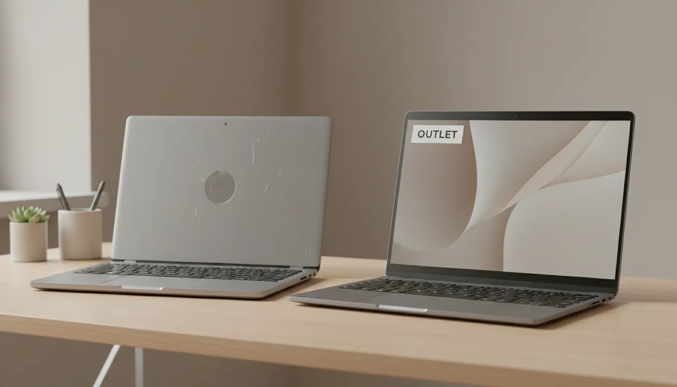 Használt laptop vagy laptop outlet? Mi a különbség?